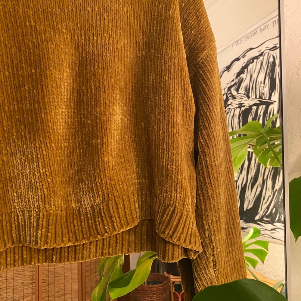 🍯SOLD🍯Silence + Noise chenille pullover sweater